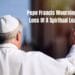 Pope Francis Mourning The Loss Of A Spiritual Leader