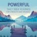 Powerful Daily Bible Readings For Strength and Courage
