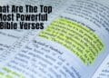What Are The Top Most Powerful Bible Verses