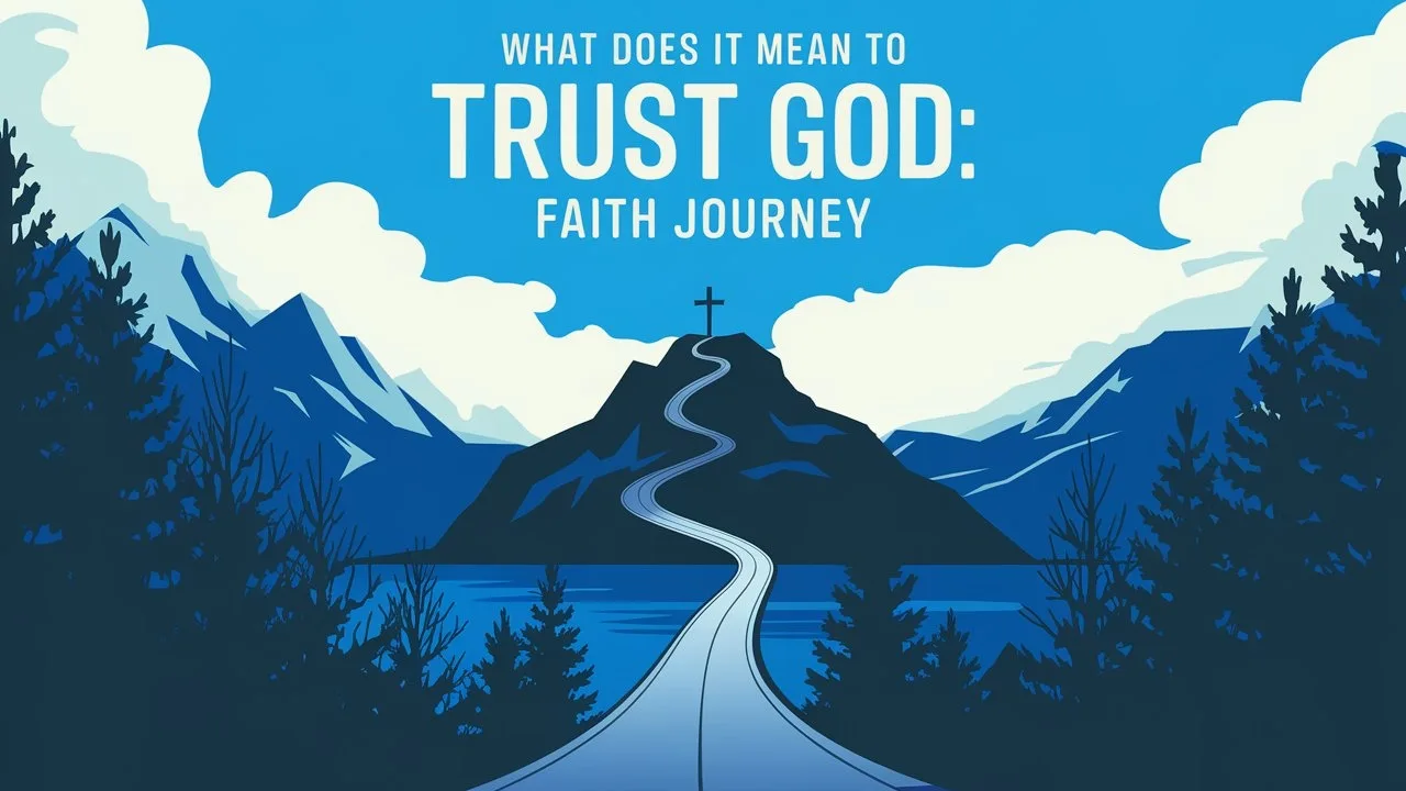 What Does It Mean To Trust God Faith Journey