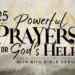 25 Powerful Prayers for God’s Help with Bible Verses