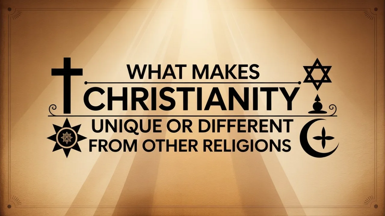 What Makes Christianity Unique Or Different From Other Religions