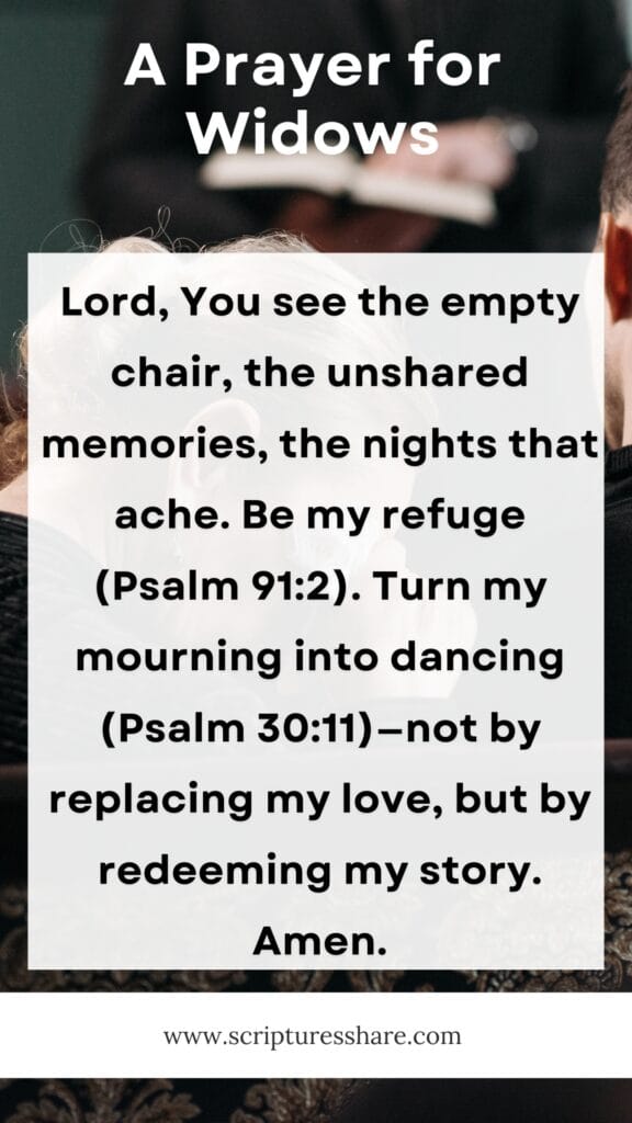 A Prayer for Widows