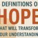5 Definitions Of Hope That Will Transform Your Understanding
