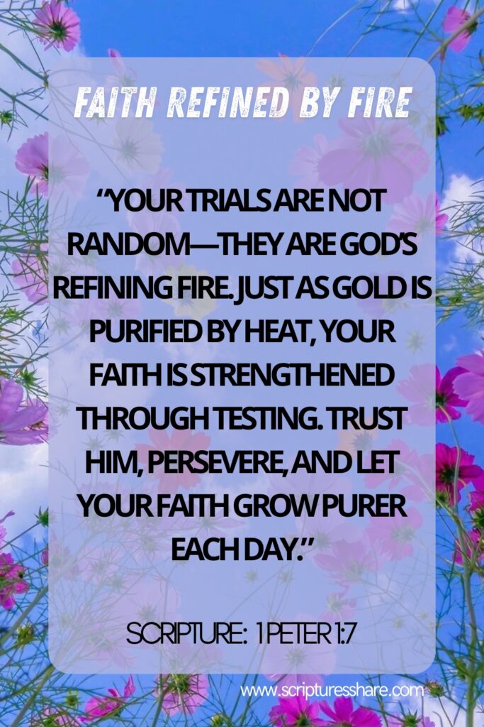 Faith Refined by Fire