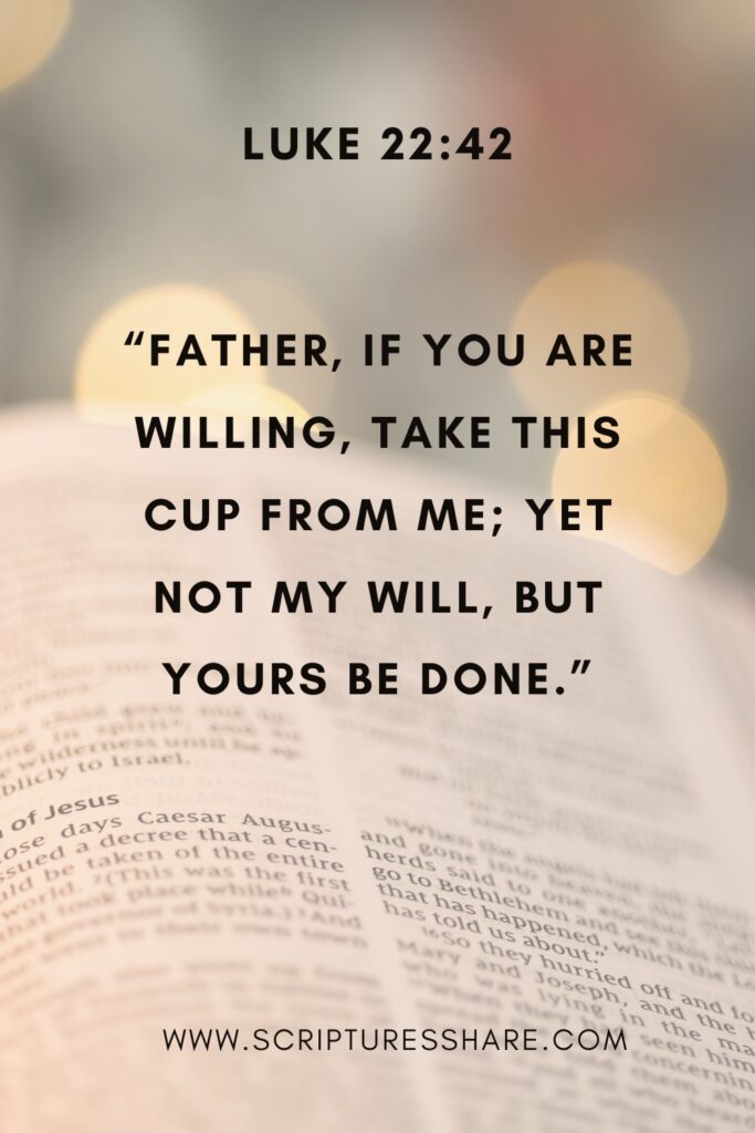 Luke 22:42