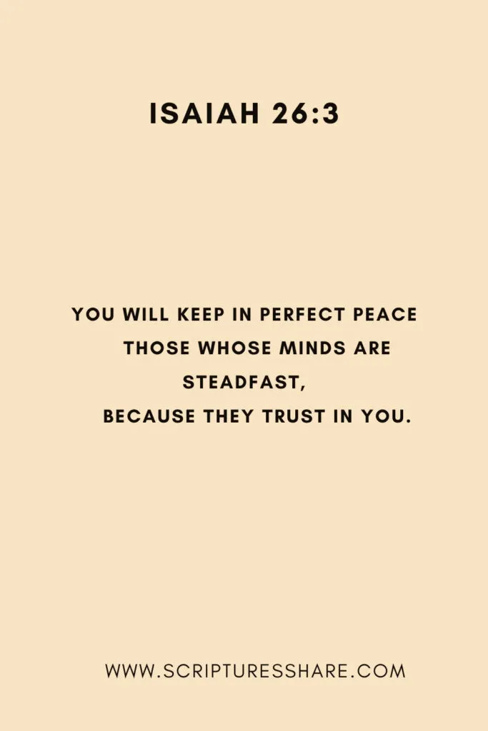 Isaiah 26:3