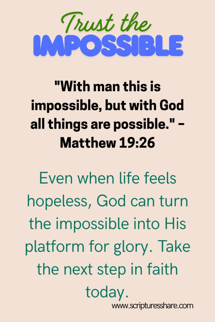 Trust the Impossible