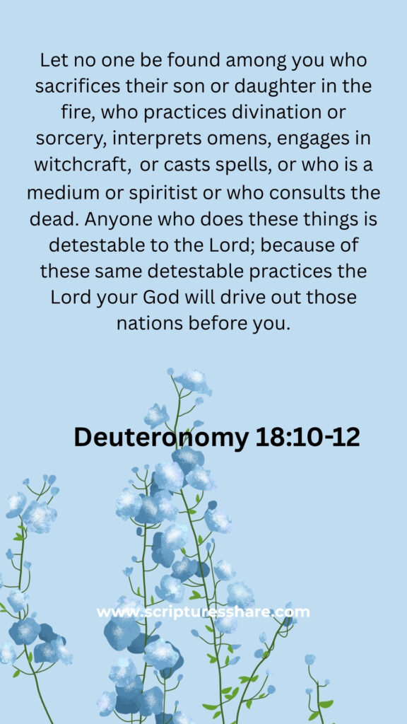 Deuteronomy 18_10-12