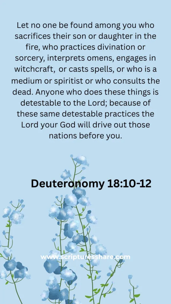 Deuteronomy 18_10-12