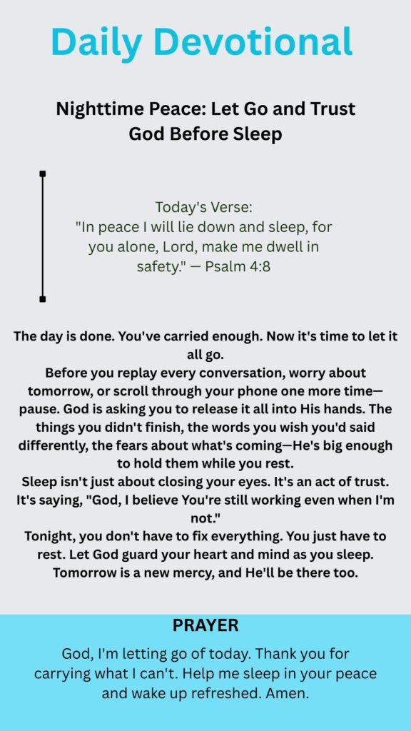 Evening Prayer for a Heart Overflowing With Gratitude