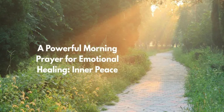 Prayer for Emotional Healing