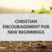 Christian Encouragement