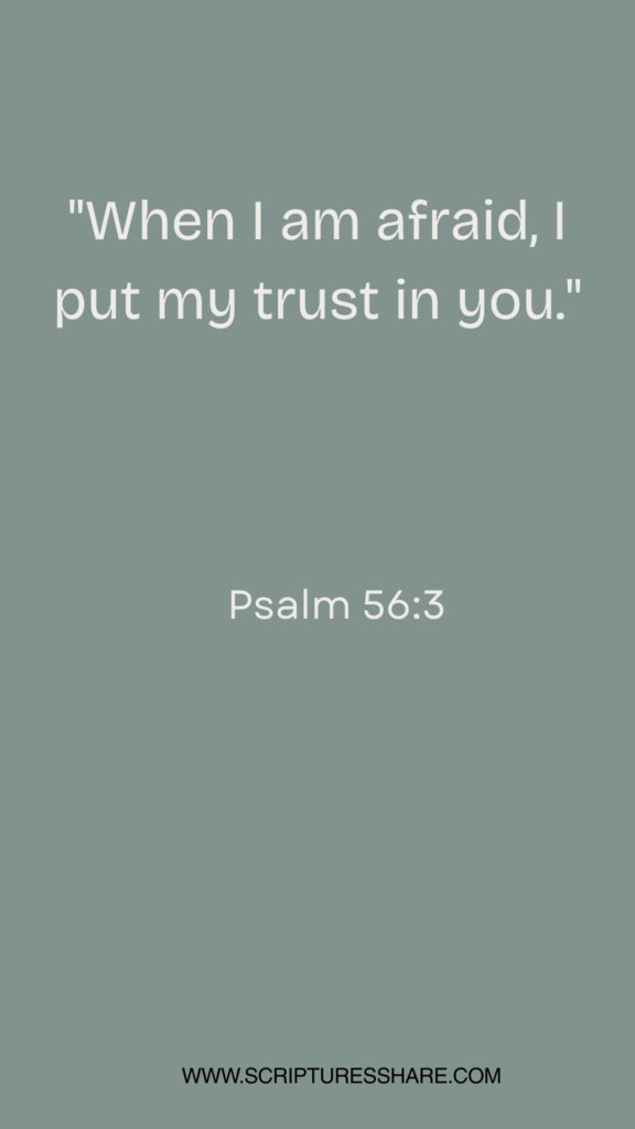 Trusting God